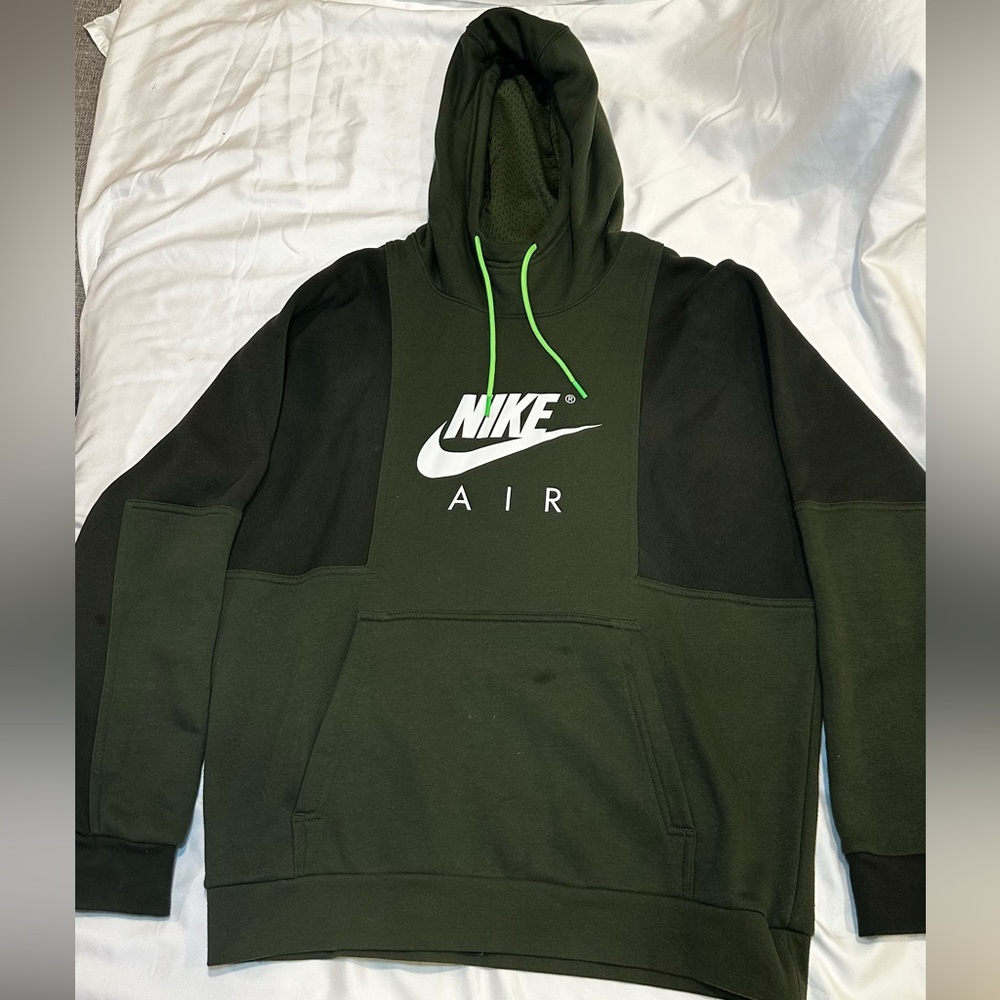 Green Nike Air Pullover Hoodie